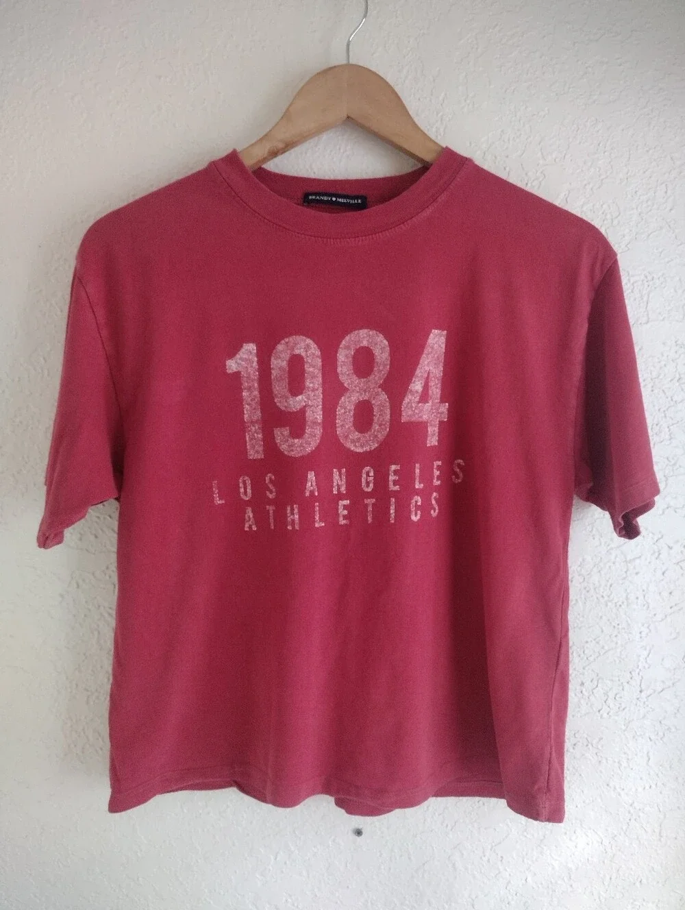 Brandy Melville 1984 Los Angeles Athletics Graphic Tee | Vintage Wash